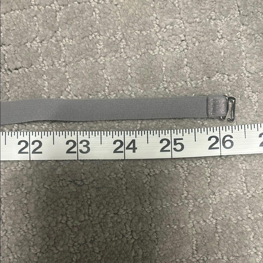 Jenny Yoo Silver Gray Crystal Embellished Belt - Picture 6 of 6